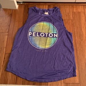 Purple Peloton Workout Tank Top - Size S
